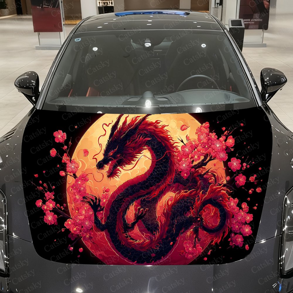 Full Moon Sakura Dragon Car Vi - огляд і ціна Full Cover Adhesive