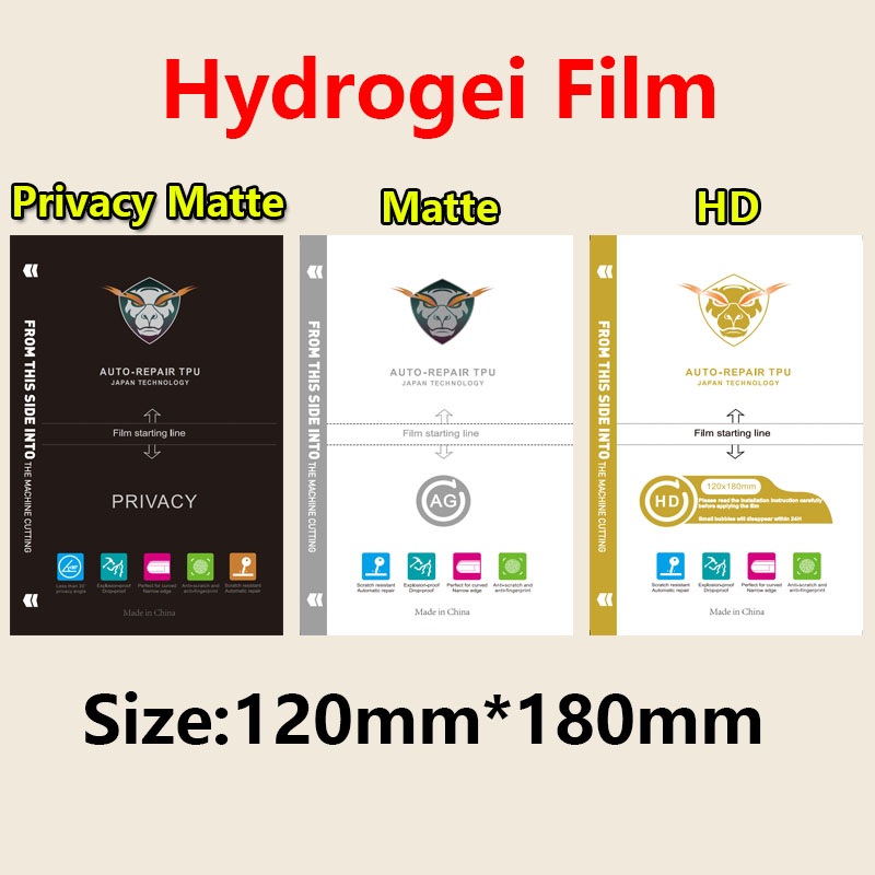 50PCS HD MATTE Privacy Frosted - огляд і ціна Flexible Tpu Film