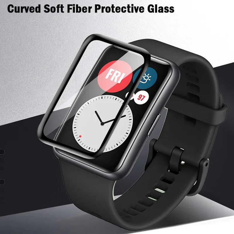 Soft Glass For Huawei Watch Fi - огляд і ціна Smartwatch Screen Film
