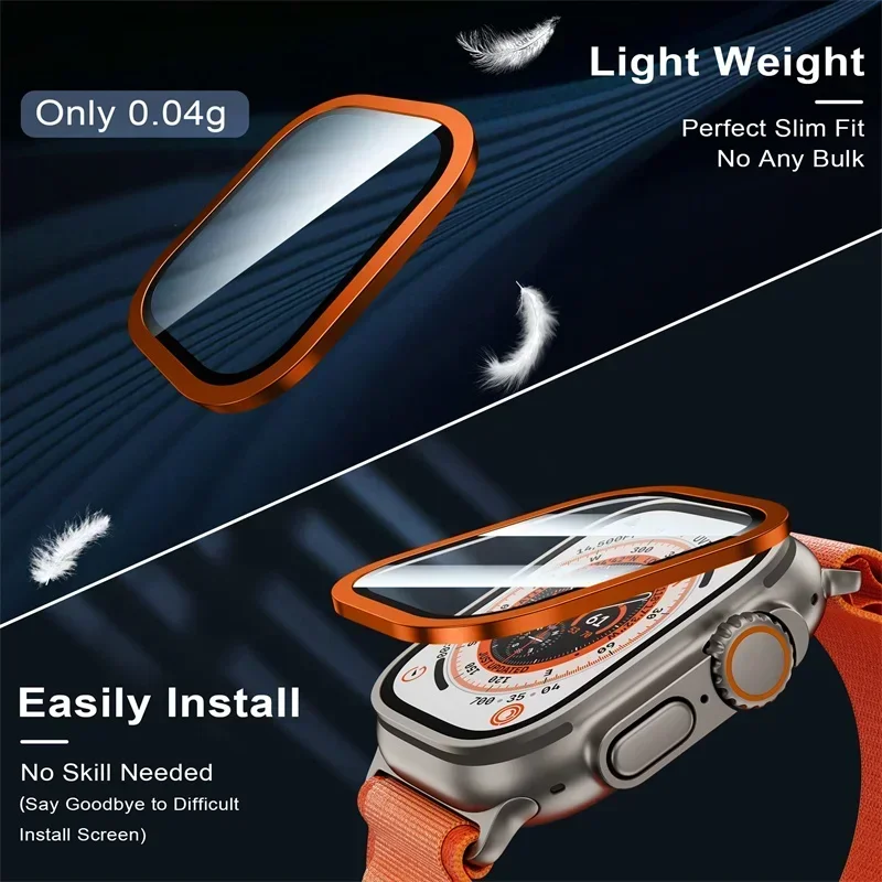 2PCS Tempered Glass for Apple  - огляд і ціна Smartwatch Screen Film