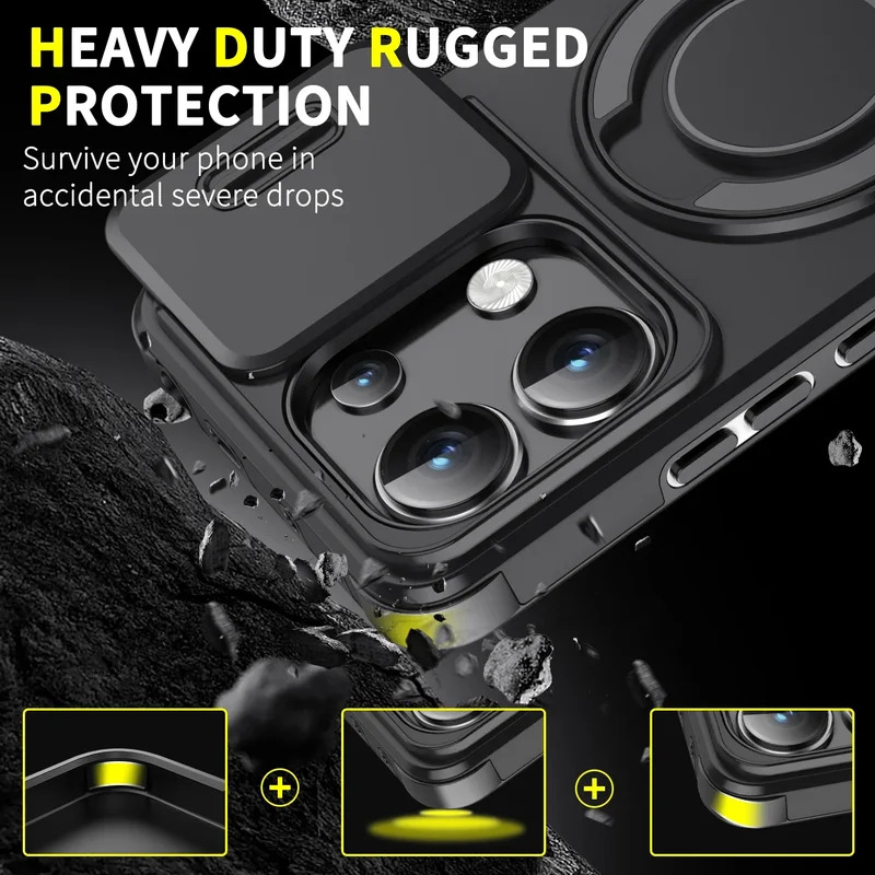 Shockproof Armor Magnetic Brac - огляд і ціна Camera Lens Protector