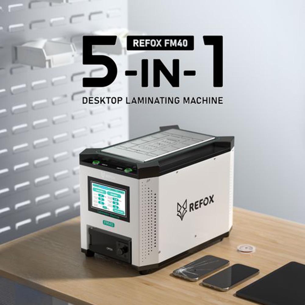 REFOX FM-40 5in1 Laminating Ma - огляд і ціна Screen Alignment Tool