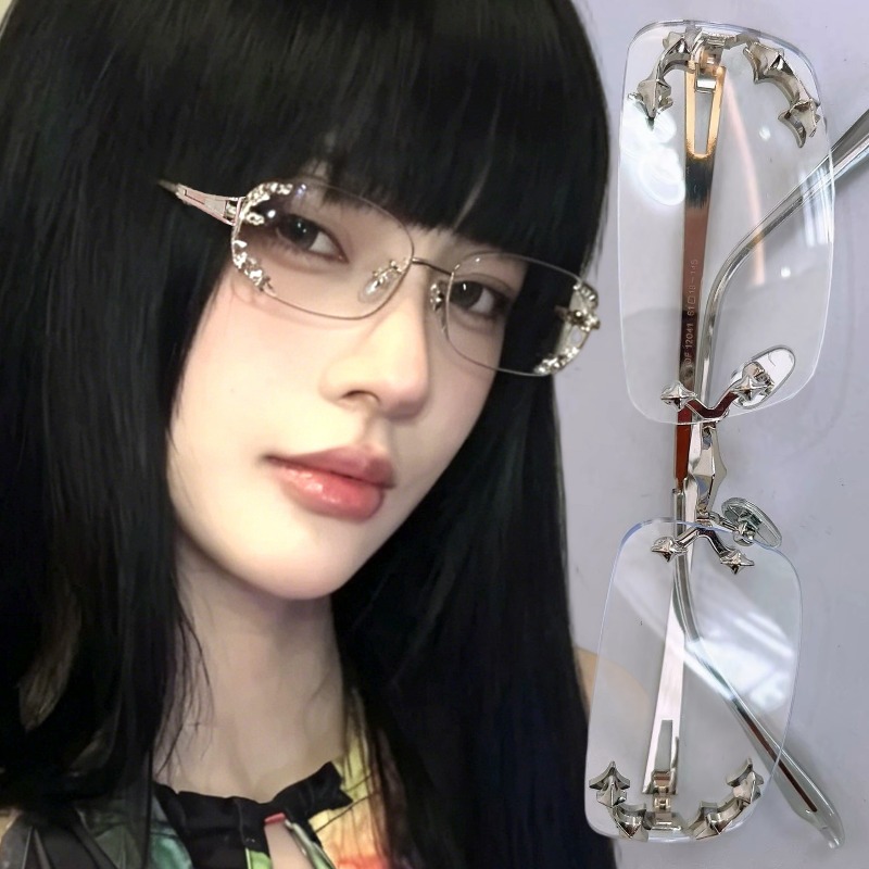 Vintage Rimless Square Star Gl - огляд і ціна Anti Blue Light Film