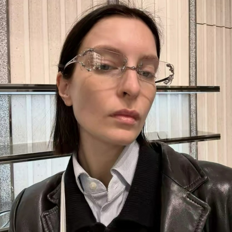 Vintage Rimless Square Star Gl - огляд і ціна Anti Blue Light Film