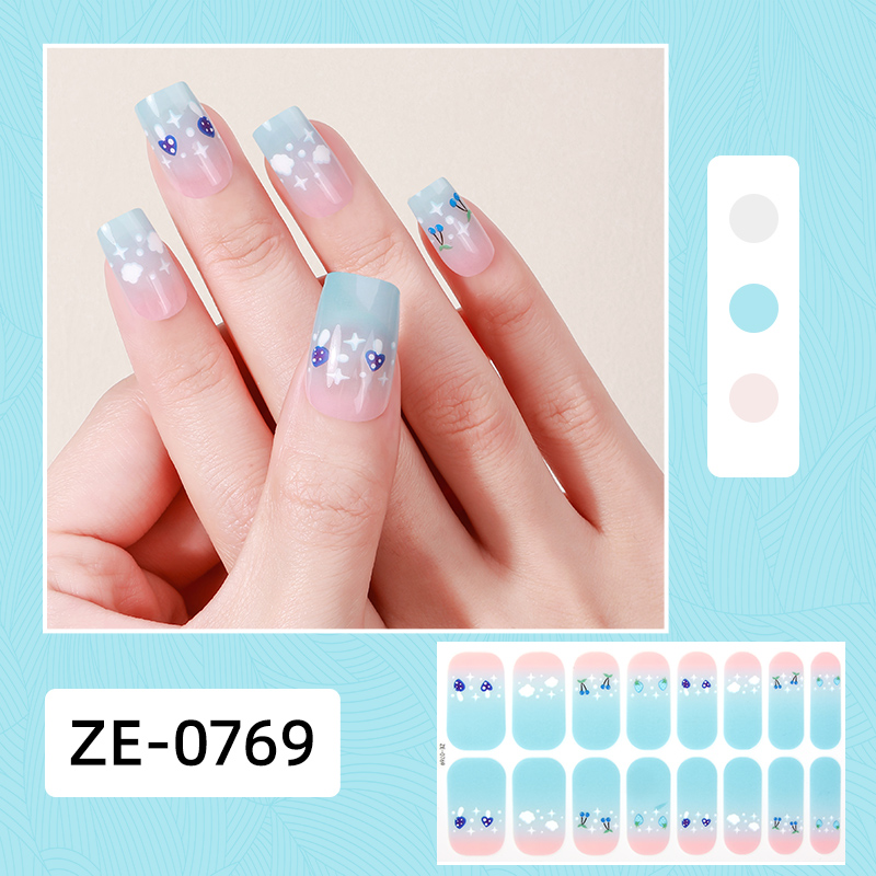 16Tips Full Cover Nail Sticker - огляд і ціна Full Cover Adhesive